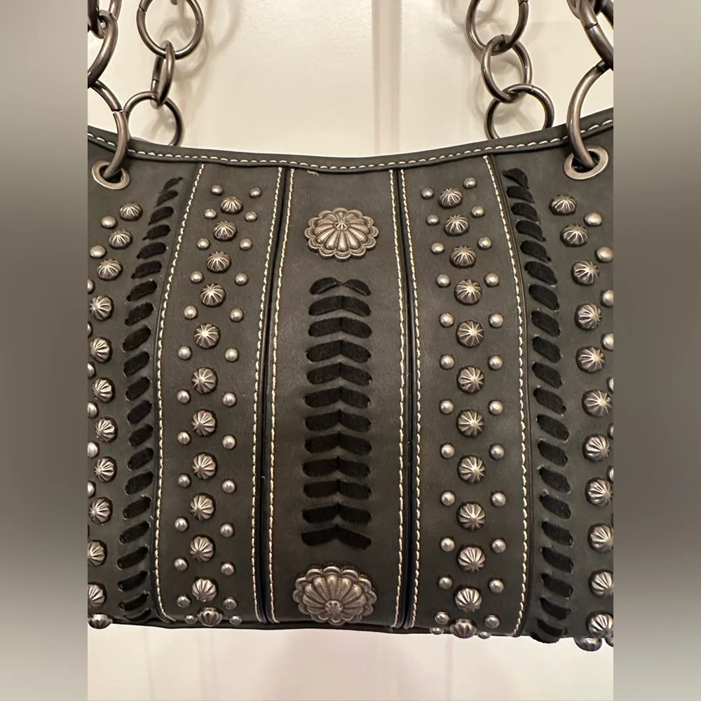 American Bling Studded Concealed Carry Shoulder Bag – Western and Y2k Style - Picture 5 of 15